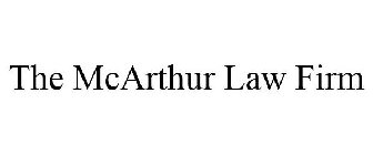 THE MCARTHUR LAW FIRM