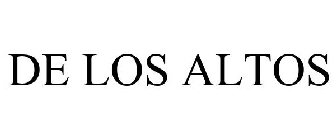 DE LOS ALTOS