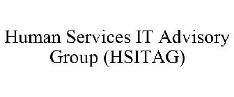 HUMAN SERVICES IT ADVISORY GROUP (HSITAG)