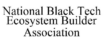 NATIONAL BLACK TECH ECOSYSTEM BUILDER ASSOCIATION