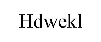 HDWEKL