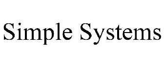 SIMPLE SYSTEMS