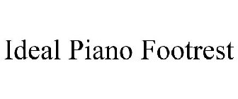 IDEAL PIANO FOOTREST
