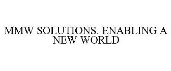 MMW SOLUTIONS. ENABLING A NEW WORLD