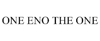 ONE ENO THE ONE