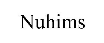 NUHIMS