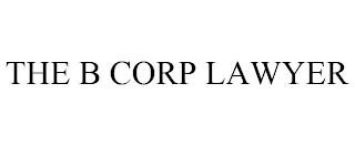 THE B CORP LAWYER