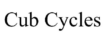 CUB CYCLES