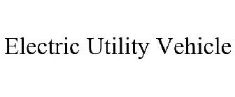 ELECTRIC UTILITY VEHICLE