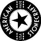 AMERICAN STONECRAFT U.S.A. MADE