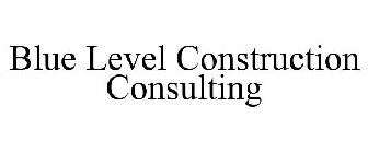 BLUE LEVEL CONSTRUCTION CONSULTING