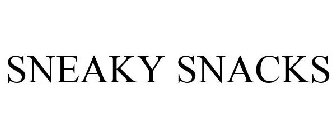 SNEAKY SNACKS