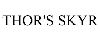 THOR'S SKYR