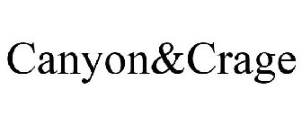 CANYON&CRAGE