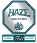 HAZE TEQUILA BLANCO 100% AGAVE AZUL HECHO EN MEXICO