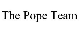 THE POPE TEAM