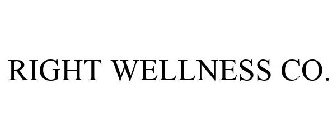RIGHT WELLNESS CO.