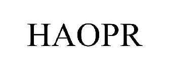 HAOPR