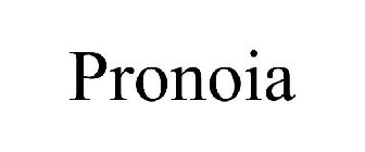 PRONOIA