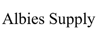 ALBIES SUPPLY
