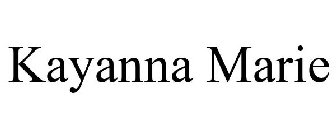 KAYANNA MARIE