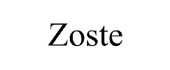 ZOSTE