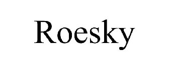 ROESKY