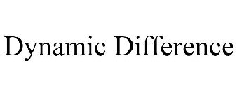 DYNAMIC DIFFERENCE
