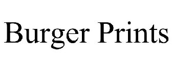 BURGER PRINTS