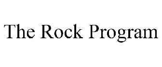 THE ROCK PROGRAM