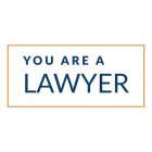 YOU ARE A LAWYER