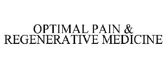 OPTIMAL PAIN & REGENERATIVE MEDICINE