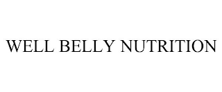 WELL BELLY NUTRITION