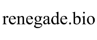 RENEGADE.BIO