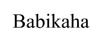 BABIKAHA