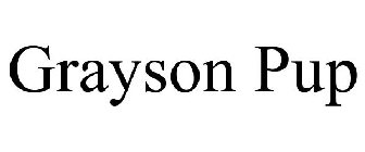 GRAYSON PUP