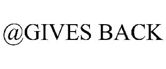 @GIVES BACK