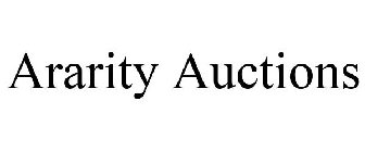 ARARITY AUCTIONS