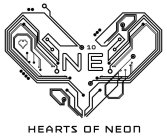 10 NE HEARTS OF NEON