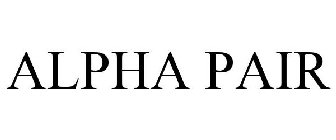 ALPHA PAIR