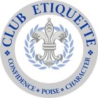 CLUB ETIQUETTE CONFIDENCE POISE CHARACTER