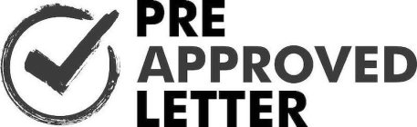 PRE APPROVED LETTER