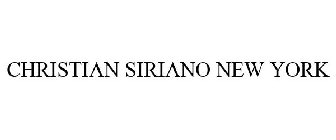 CHRISTIAN SIRIANO NEW YORK