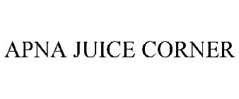 APNA JUICE CORNER