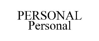 PERSONAL PERSONAL