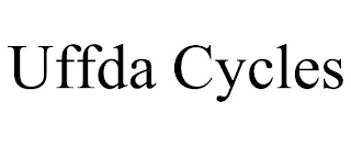 UFFDA CYCLES