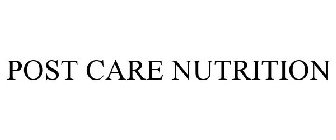 POST CARE NUTRITION