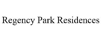 REGENCY PARK RESIDENCES