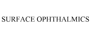 SURFACE OPHTHALMICS
