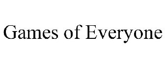 GAMES OF EVERYONE